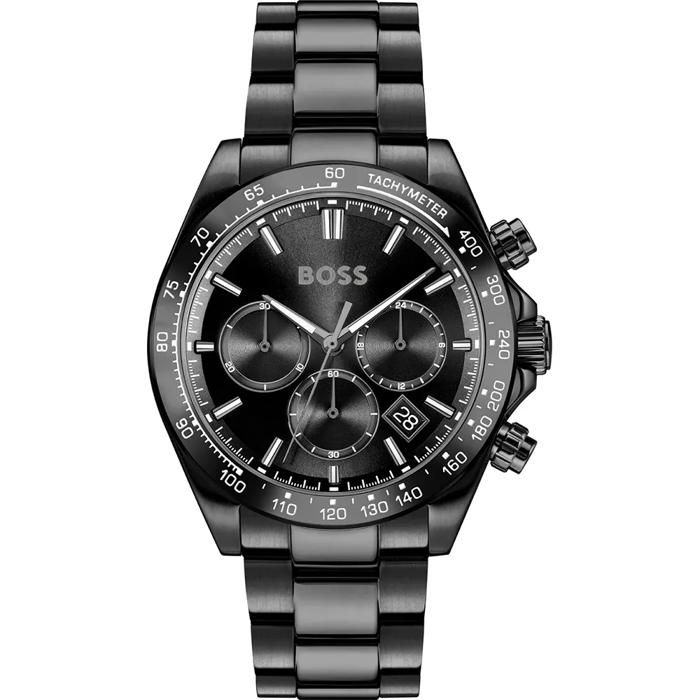 Montre Homme Hugo Boss Hero 2.0 1514271 Chronographe Noir Acier Inoxydable