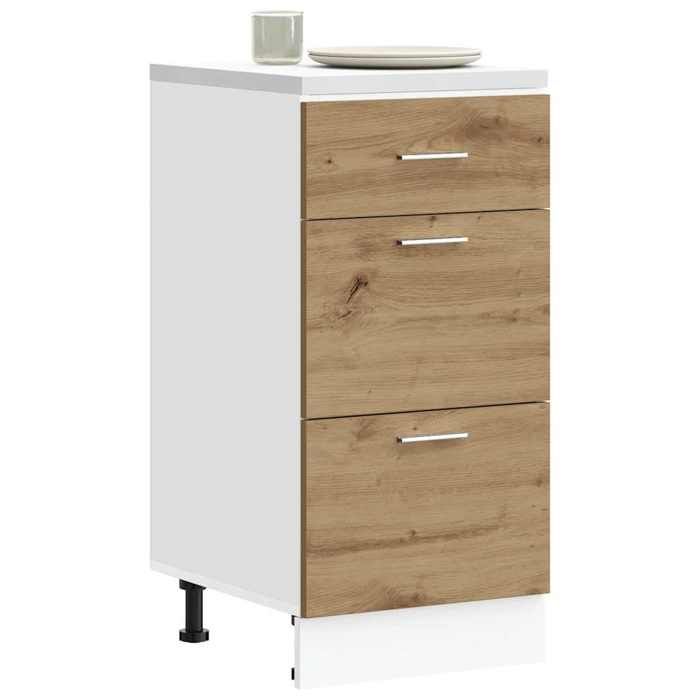 Sale juilletMeuble bas lyon - vidaXL - bois dingénierie - chêne artisanal - avec tiroir - 40 x 46 x 815 cm lrz76l Sale juilletMeuble bas lyon - vidaXL - bois dingénierie - chêne artisanal - avec tiroir - 40 x 46 x 815 cm lrz76l