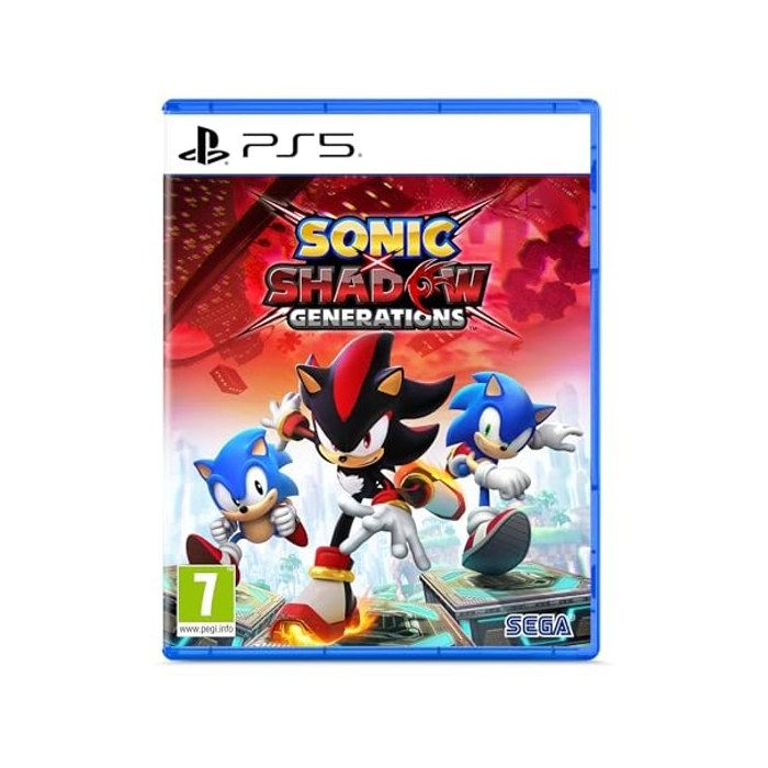 Jeu - SEGA - Sonic x Shadow Generations - Plateforme Remastered - PS5 - Édition boîte (précommande bonus)