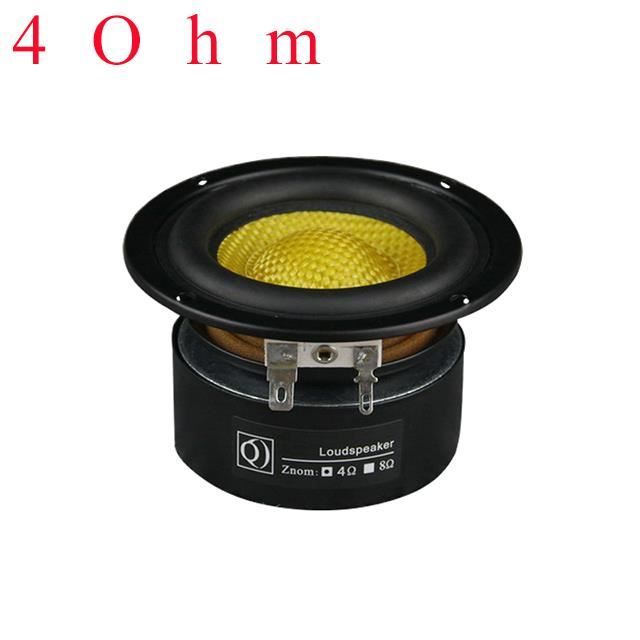 Haut-parleur Caisson De Basses 16,5 Cm - 4 Ohms - Pour Voiture Ou Maison - Son Puissant Et Immersif