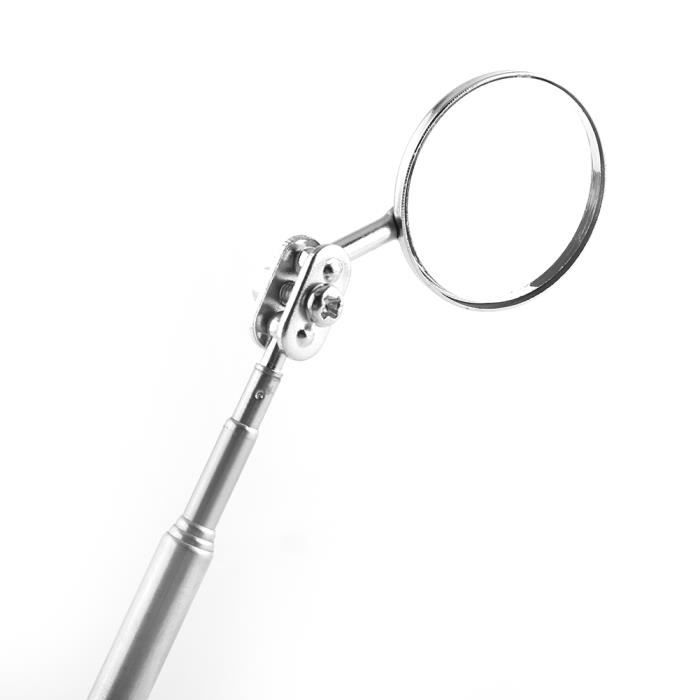 Fydun Miroir télescopique Miroir d'inspection télescopique de voiture
