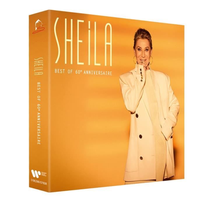 Sheila Best Of 60ème Anniversaire Coffret CD - Achat CD