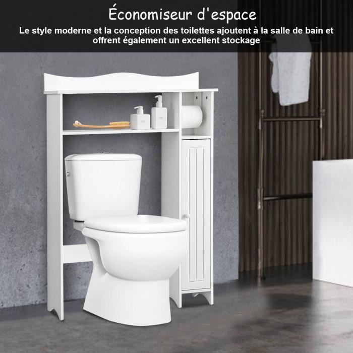 Petit meuble pratique pour toilettes