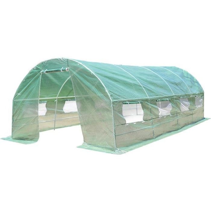 GARANTIA SUNNY Set 2 Embouts - Accessoires De Jardin Pour Tunnel Avec Installation Simple Pour - 9