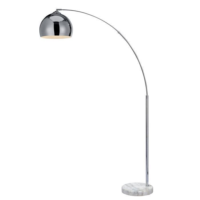 Lampadaire arqué Teamson Home blanc 110 X 30 X 170 Lampadaire arqué Teamson Home blanc 110 X 30 X 170