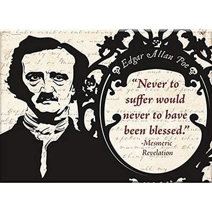 Edgar Allan Poe Citation Refrigerateur Aimant Nm Achat Vente Refrigerateur Americain Edgar Allan Poe Citation Refrigerateur Aimant Nm Soldes Cdiscount