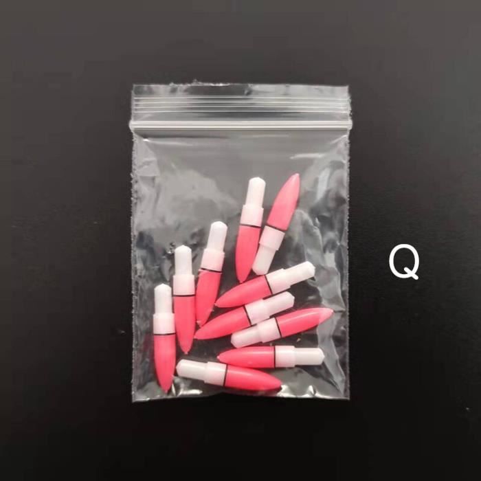 10 Flotteurs De Pêche Lumineux - Assortiment De Couleurs, 15 Cm