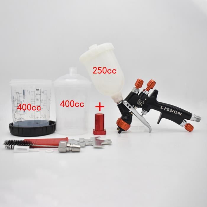 Gobelet De Pulvérisation 125ml Pour Pistolet Peinture - Filetage 15mm - Plastique Résistant - Nettoyage Facile