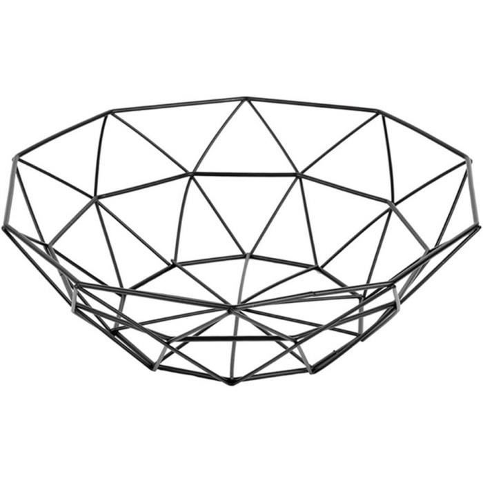 Relaxdays Corbeille à Fruits Et Légumes En Métal, Design Ergonomique