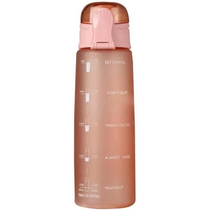 Gourde De Sport Avec Filtre Intégré – Bouteille Plastique 2L/3L Pour Fitness Et Voyage