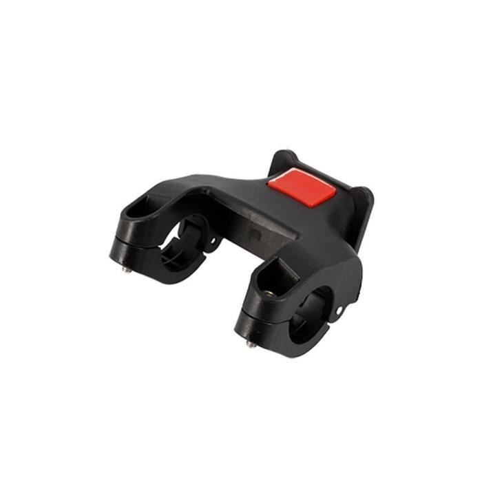 Fixation panier avant - Optimiz - noir - 25,4/31,8 mm