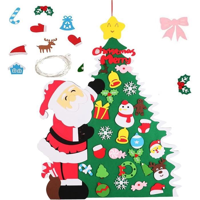 Le Plus Récent Sapin De Noël En Feutre 3D À Faire SoiMême, Sapin De