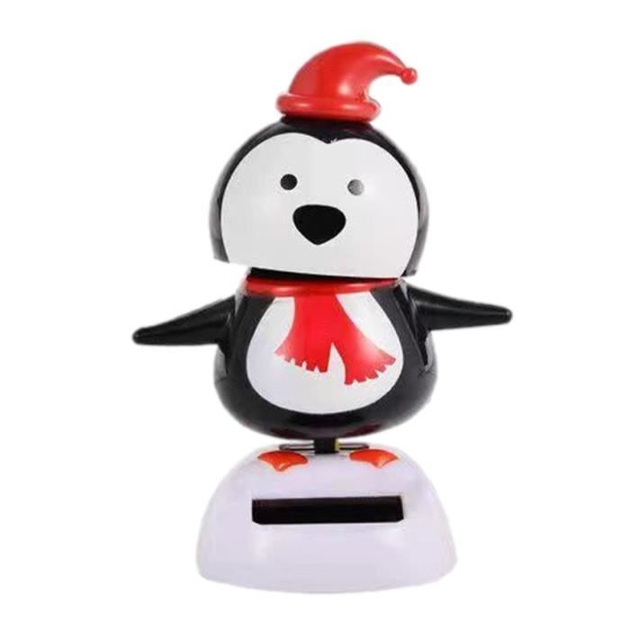 p-ingouin Dansant Solaire Figurine Solaire Voiture Qui Bouge Jouet Danse Solaire p-ingouin Danseur Solaire Voiture Décoration