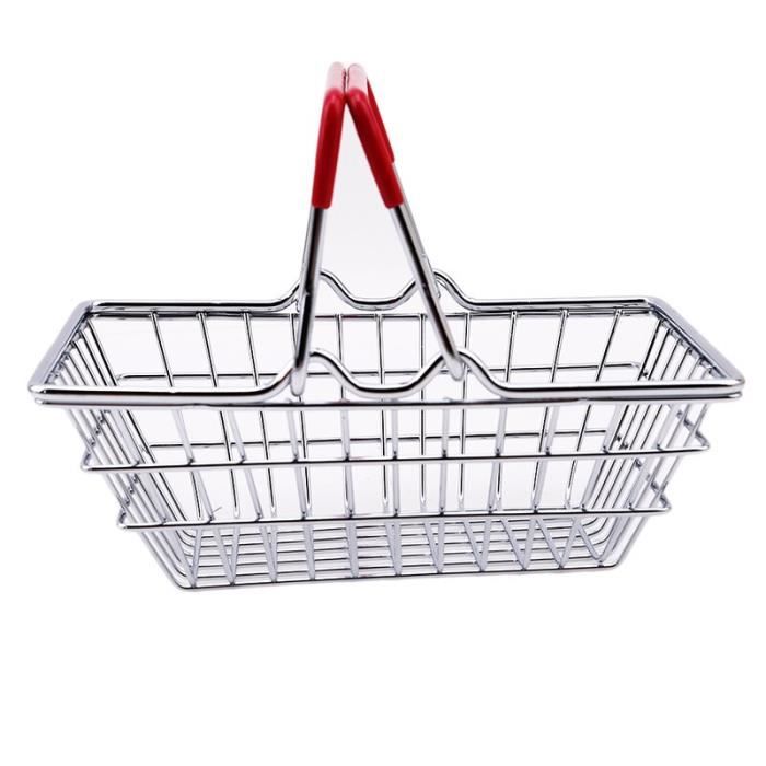 Mini Caddie De Courses En Métal Pour Enfants, Simulation De Jouets, Panier  De Rangement, Jouets Amusants Set De Soin - Stb39808 - Cdiscount  Puériculture & Eveil Bébé
