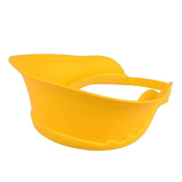 1pc Reglable Bebe Cheveux Capuchon De Lavage Impermeable Protecteur D Oreille Silicone Bain Bonnet De Douche Jaune 3 Cdiscount Puericulture Eveil Bebe