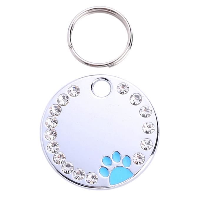 Mignon Diamant Paw Id Cat Name Tags Pet Collier De Bijoux Mignon Diamant Paw Id Cat Name Tags Pet Collier De Bijoux