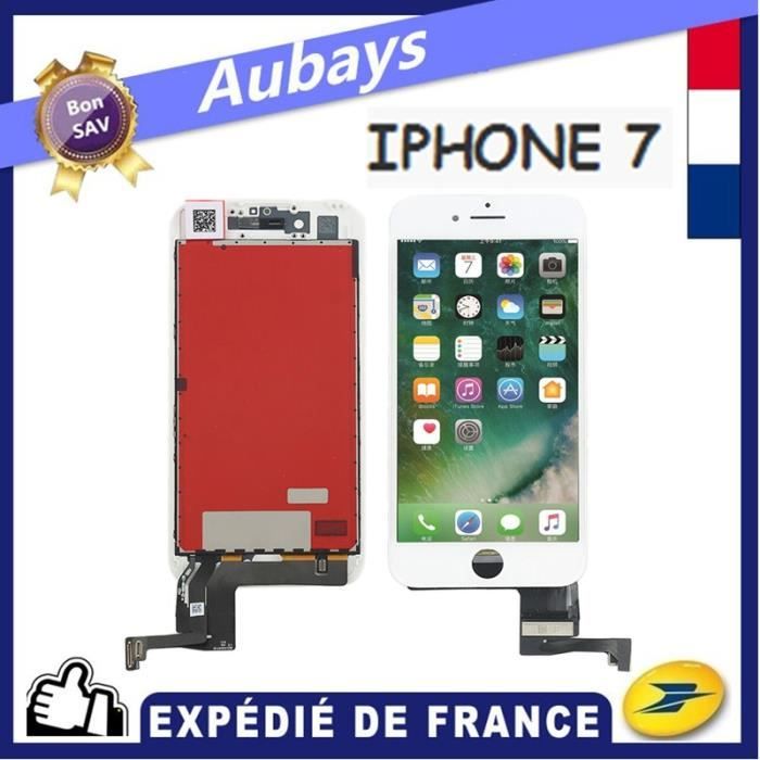 Ecran LCD + vitre tactile + verre trempé pour iPhone 12 Pro 6.1 Blanc ( Argent