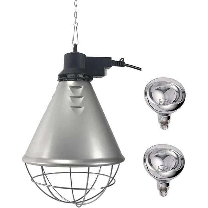 Plaque Chauffante Pour Poussins Et Volailles - Hauteur Et Angle Réglables - Pour 15-20 Bébés - Sans Lumière