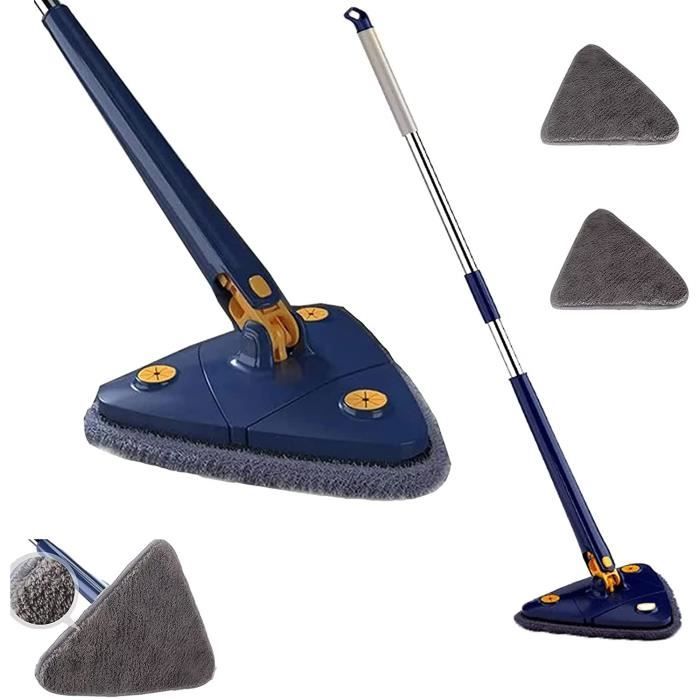 3 Manches Télescopiques Pour Balai Et Serpillère – De 95 Cm à 1,80 M – Lot Pratique Pour Toute La Maison