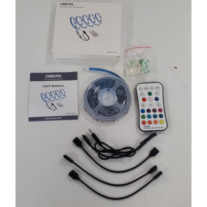Omeril led strip on sale light with remote