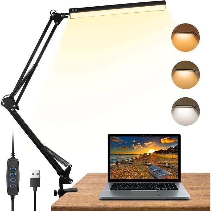 Lampe de bureau architecte LED design avec bras… - Maison
