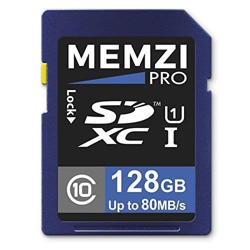 64GB SDXC SD XC Classe 10 High Speed Carte Mémoire pour Nikon D3200