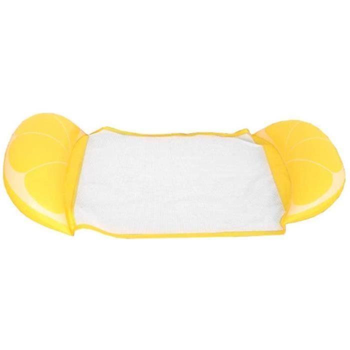 Gonflable, hamac de natation gonflable chaise longue flottante, hamac multi-usages radeaux