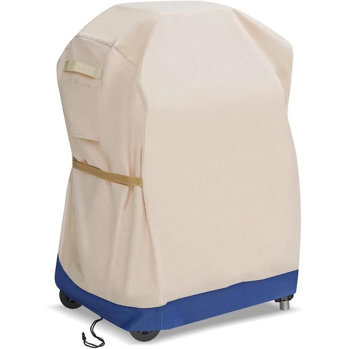 Housse De Protection Pour Barbecue Weber 7110 Q1000 - Tissu Oxford 420D Imperméable - Dimensions 69x46x33 Cm