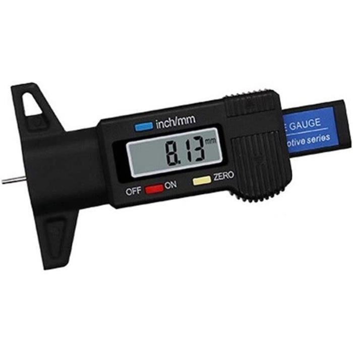 Pneu Numérique De Voiture De Pneu, Profondeur Testeur Jauge Mètre ...