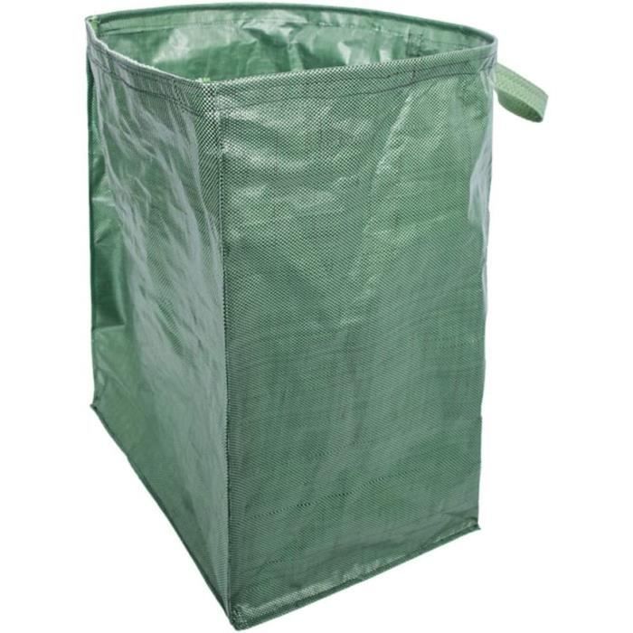 Lot De 2 Sacs Composteur Avec Couvercle - Réutilisables Pliables, Plastique Jardin Balcon