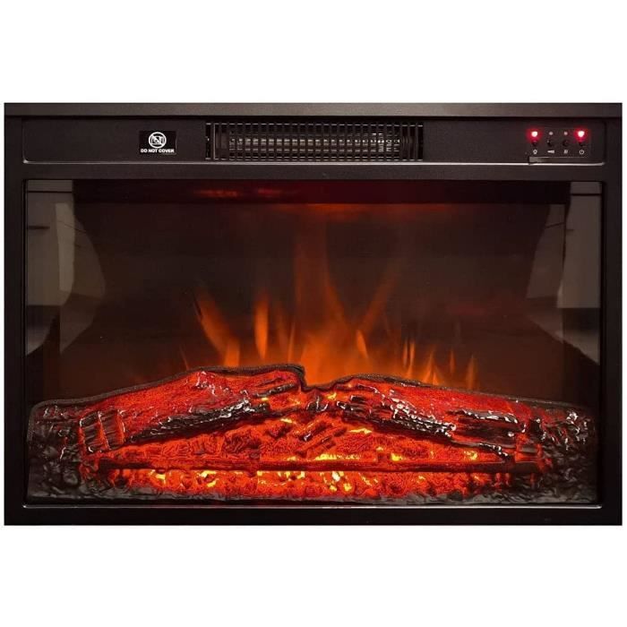 Cheminée électrique encastrable Insert électrique 23 Pouces L59xH44cm — free download