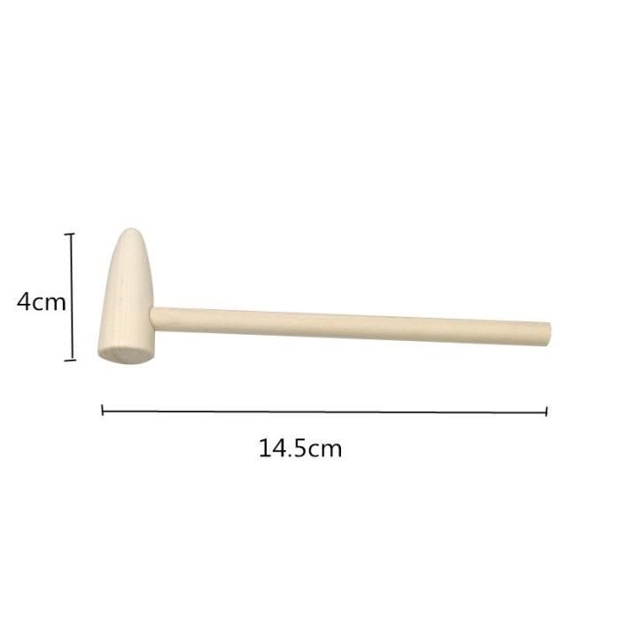 Mini Marteau En Bois Pour Enfants – Jeu De Rôle, Déguisement Juge/avocat, Jouet Interactif Pour Garçons Et Filles