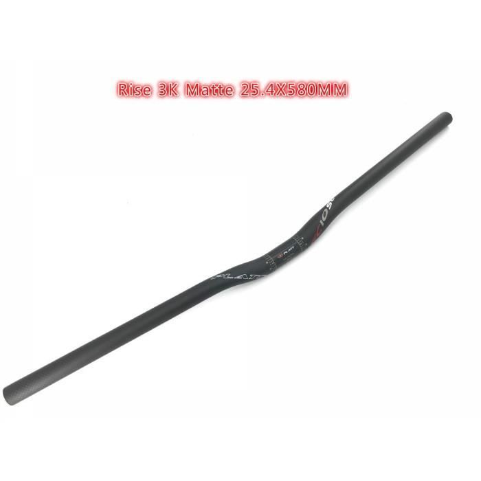 Guidon De Route Intégré Aero Carbone - 6°, 400 Mm, Pour Cadre SL8 - Compatible Universel