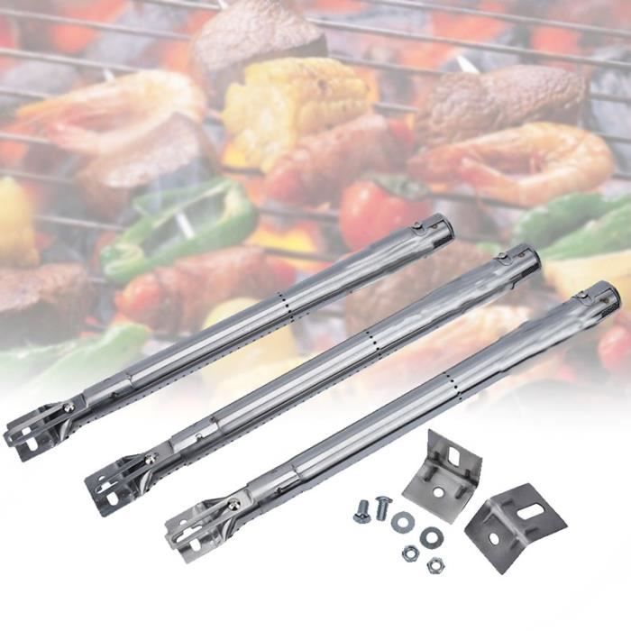 Taille 3 pièces de rechange universelles pour Barbecue à tuyau droit