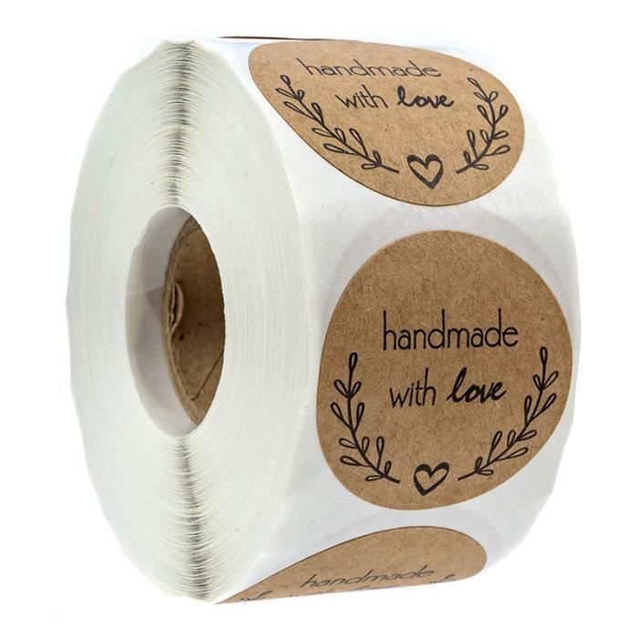 3000 Gommettes Blanches Autocollantes - 12mm, Rondes