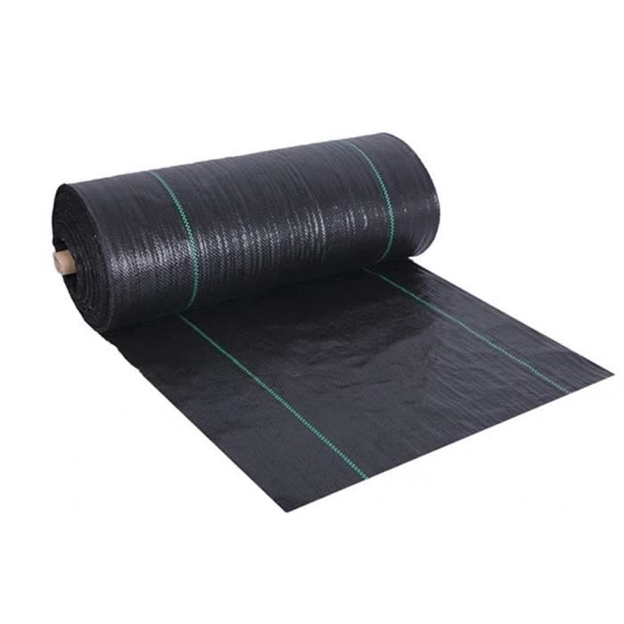 Tissu Anti-Mauvaises Herbes 2m X 20m - Paillage Jardin Perméable - Toile De Protection Durable - Générique