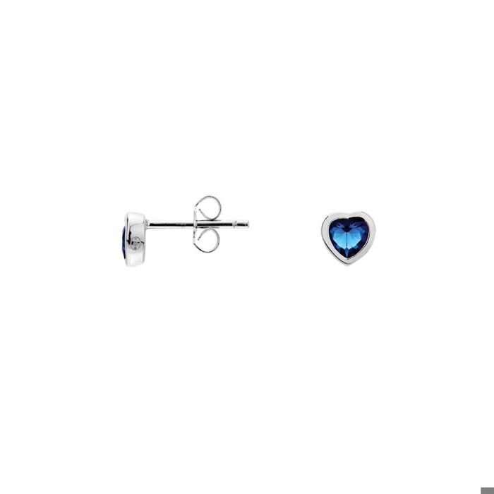 Boucles d'oreille femme en argent 925 et nacre - Montres & Bijoux