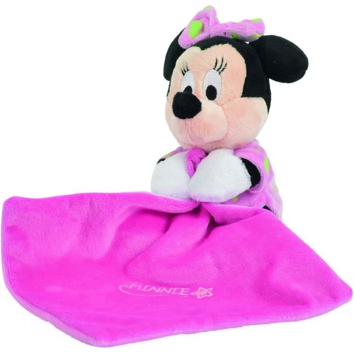 DISNEY Doudou Minnie Pretty in Pink - Cdiscount Puériculture & Eveil bébé