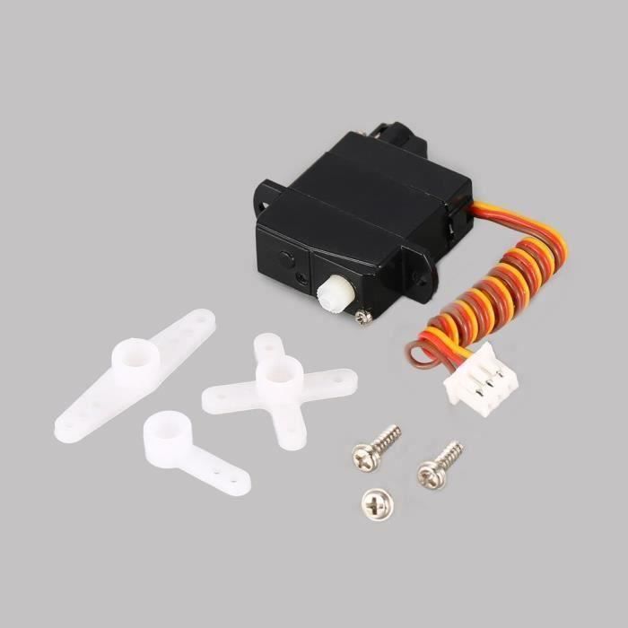 Servo Numérique 17g 1.8kg/cm – S0017M – Engrenage Métal – Pour 1/18 RC Et Avion