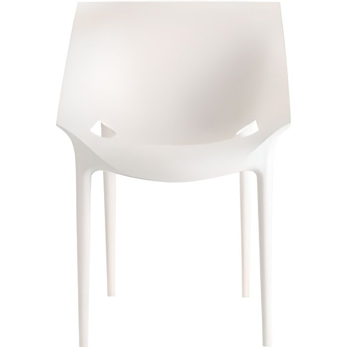 Kartell Dr. Yes / 580503 Chaise Blanc Import Al… Cdiscount Maison
