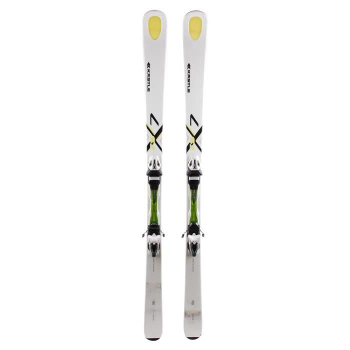 Ski Kastle FX 96 + Fixations - Occasion Homme, Gris, 161-170 Cm