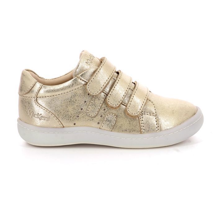 KICKERS Baskets basses Kickpomkro Beige champagne KICKERS Baskets basses Kickpomkro Beige champagne
