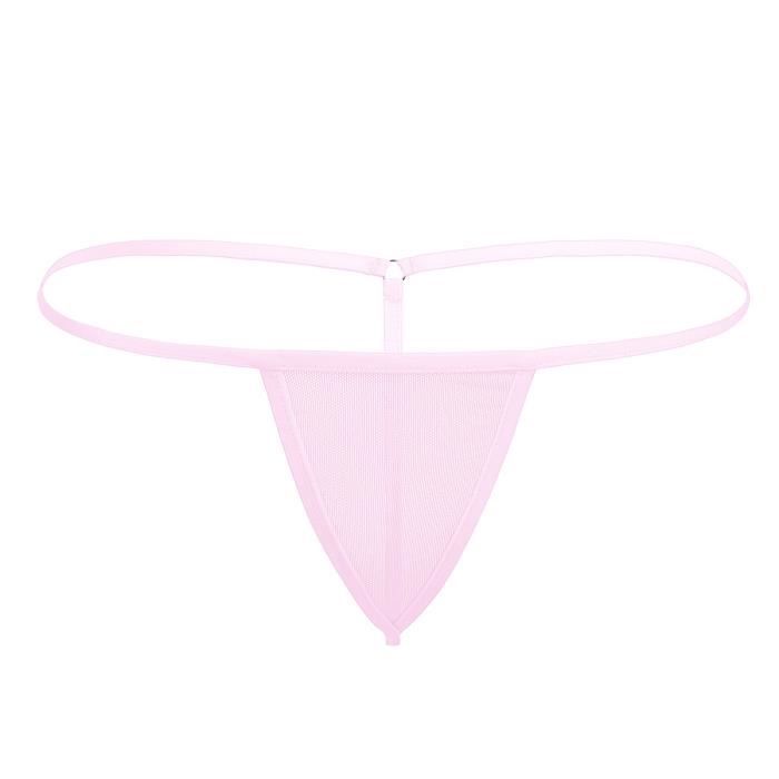 string homme transparent cdiscount