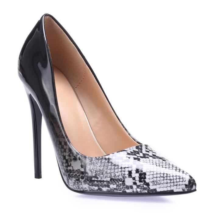 escarpins python pas cher