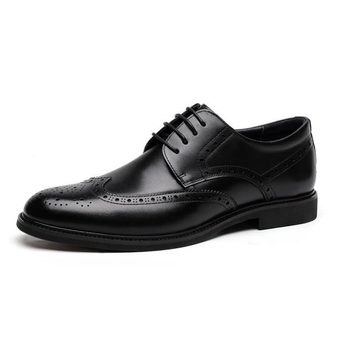 Chaussures Oxford Homme Hitmars - Cuir Synthétique - Style Classique Business/Mariage - Taille 39-47