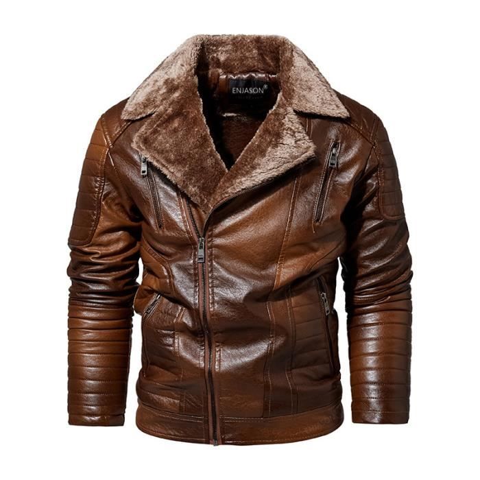 Manteau Hiver Homme épais Et Chaud - Coupe Oversize Jusqu'à 5XL, Polaire Ou Laine, Pour Travail Et Loisirs