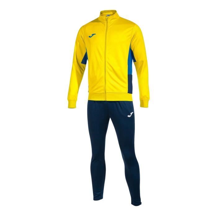 Survêtement enfant Joma Danubio II jaune - sweat zippé et pantalon long football