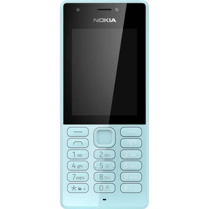 Top achat Memoire PC Téléphone portable double SIM 2.4 pouces Nokia 216 bleu pas cher Achat Memoire PC Téléphone portable double SIM 2.4 pouces Nokia 216 bleu pas cher