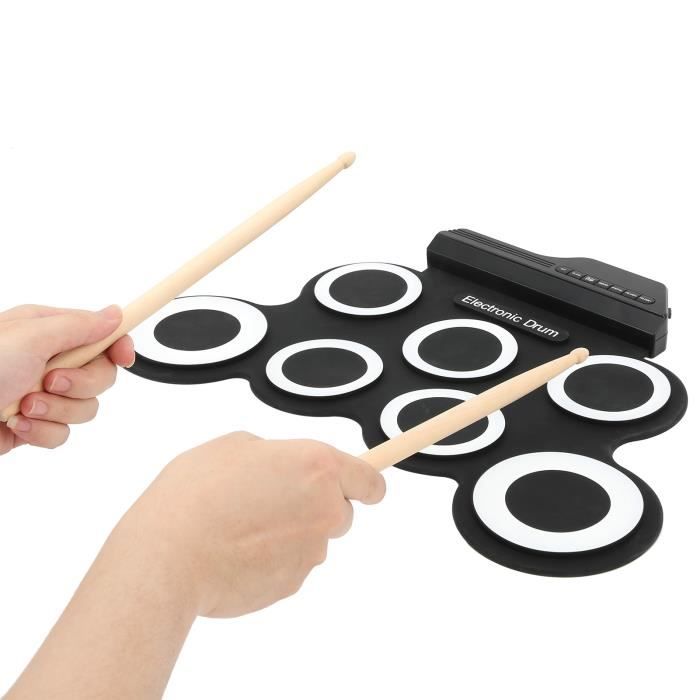 Tapis Meinl MDR-E Pour Batteries électroniques - Antidérapant, Gris - 150x160 Cm