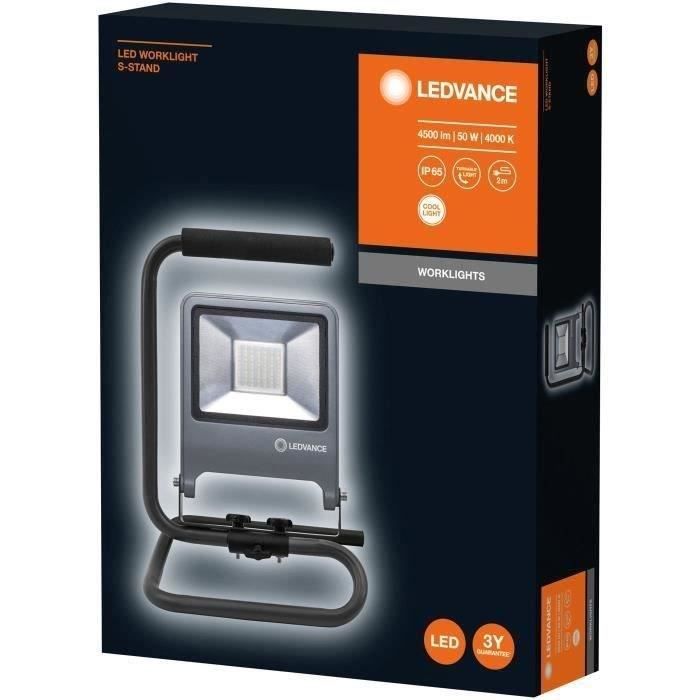 osram projecteur worklight sur pied - 50 w - 4500 lm